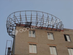Монтаж вентилируемого фасада в офисном здании в Челябинске по ул. Доватора. Фото 6
