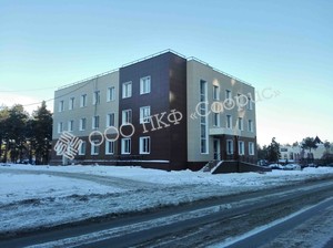 Монтаж вентилируемого фасада в офисном здании в Челябинске по ул. Коммуны. Фото 6
