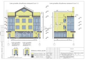 Комплекс работ по проектированию, поставке и монтажу навесного фасада "Декот XXI" производства Соорис