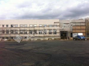Монтаж вентилируемого фасада в торговом комплексе "Черёмушки", г. Златоуст. Фото 11