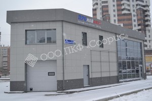 Монтаж НВФ на автомоечном комплексе в г. Челябинск. Фото 1