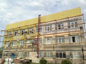 Монтаж вентилируемого фасада в офисном здании компании NPP. Фото 6