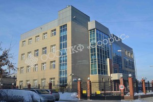 Монтаж вентилируемого фасада в здании РАО ЕЭС России. Фото 3