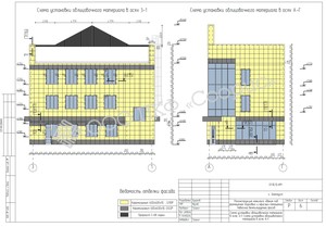 Комплекс работ по проектированию, поставке и монтажу навесного фасада "Декот XXI" производства Соорис